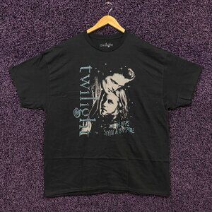 Twilight In Love with A Vampire Bedazzled T-Shirt Size 2XL